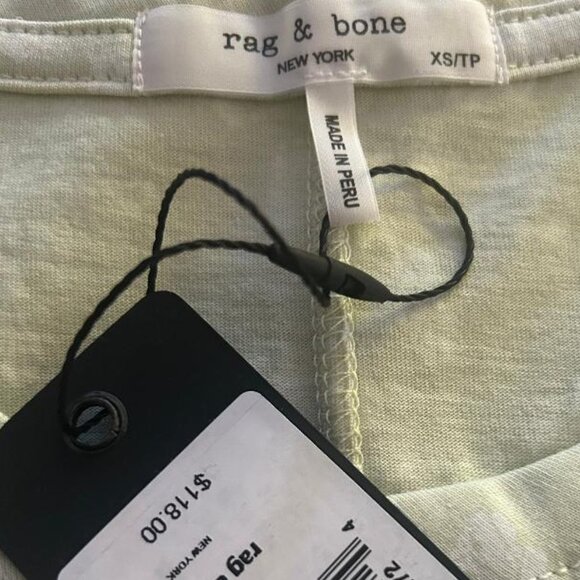 rag & bone Summer Leaf T-Shirt Size XS NWT $118 - Picture 6 of 6